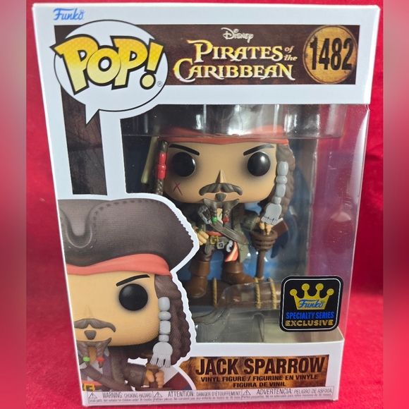 Jack Sparrow Specialty Series Funko # 1482 (Nib) With Pop Protector - Picture 2 of 7